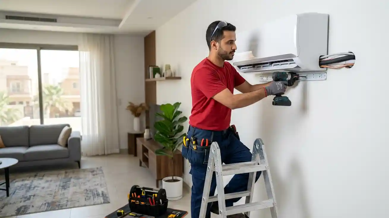فني تركيب مكيفات سبليت الطائف